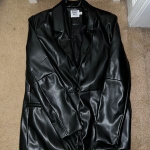 Princess Polly Leather Blazer
